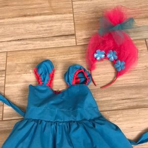 Princess poppy dress and headband